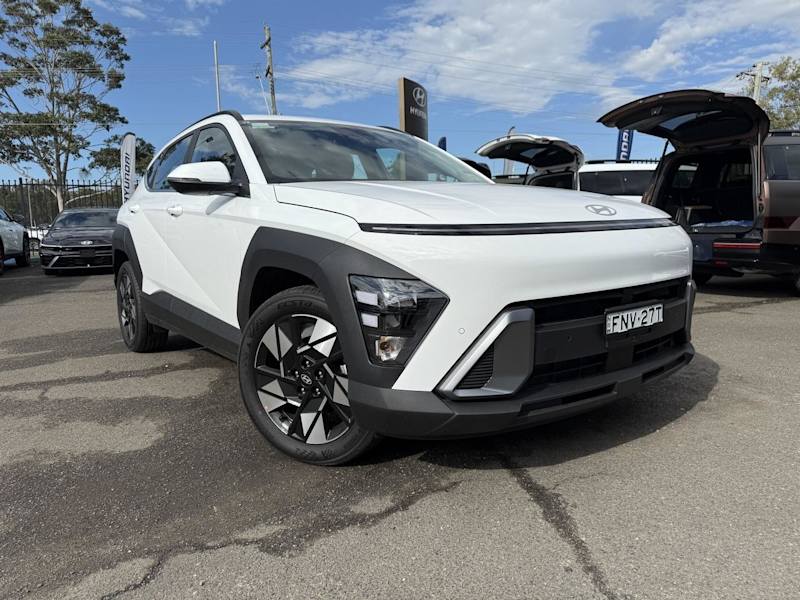2025 Hyundai Kona SX2.V2 MY25 2WD Atlas White 1 Speed Constant Variable Wagon62882738259202110