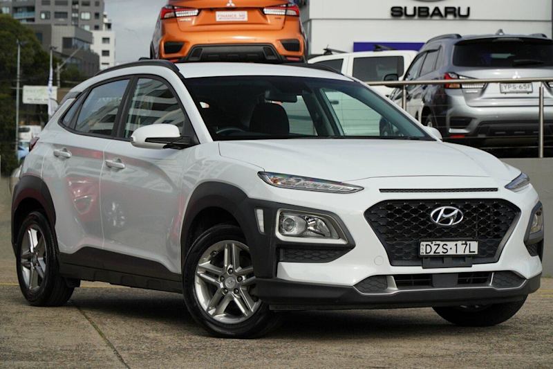 2018 Hyundai Kona OS.2 MY19 Active 2WD White 6 Speed Sports Automatic Wagon62932712912899110