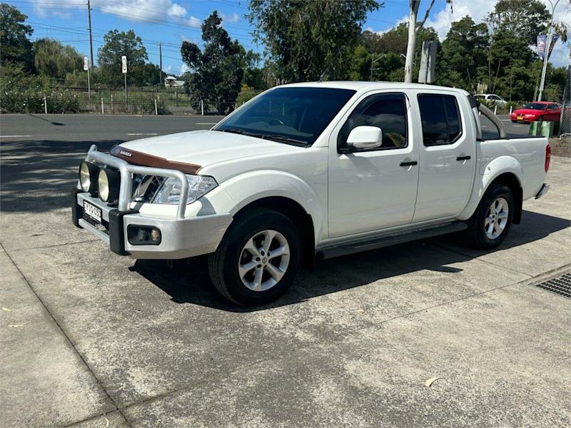 2012 Nissan Navara D40 MY12 ST (4x4) White 6 Speed Manual Dual Cab Pick-up62937624379650114