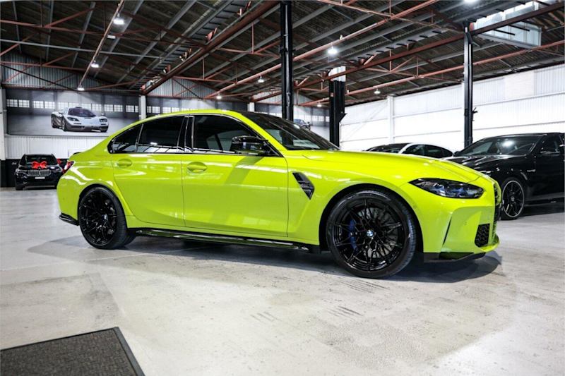 2021 BMW M3 G80 Competition M Steptronic Yellow 8 Speed Sports Automatic Sedan62934704062851112