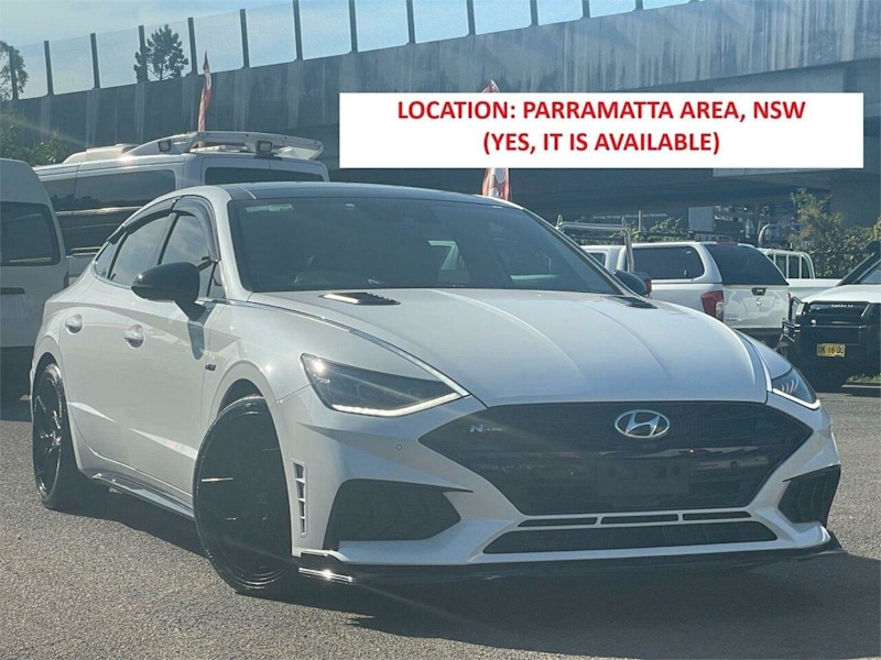 2021 Hyundai Sonata DN8.V1 MY21 N Line DCT White 8 Speed Sports Automatic Dual Clutch Sedan62933713740419110