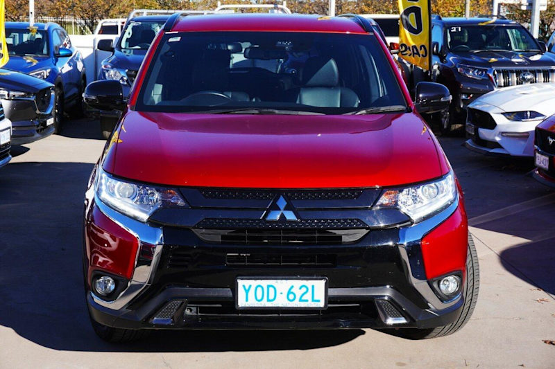 2020 Mitsubishi Outlander ZL MY20 Black Edition 2WD Red 6 Speed Constant Variable Wagon62939538151682111