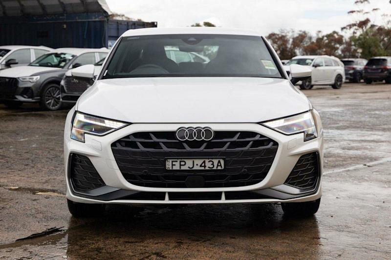 2025 Audi A3 8Y GY MY25 35 TFSI S Tronic S Line White 7 Speed Sports Automatic Dual Clutch Sedan62933712493187111