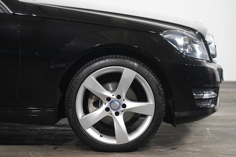 2013 Mercedes-Benz C180 W204 MY13 BE Black 7 Speed Automatic G-Tronic Coupe62933711626241114