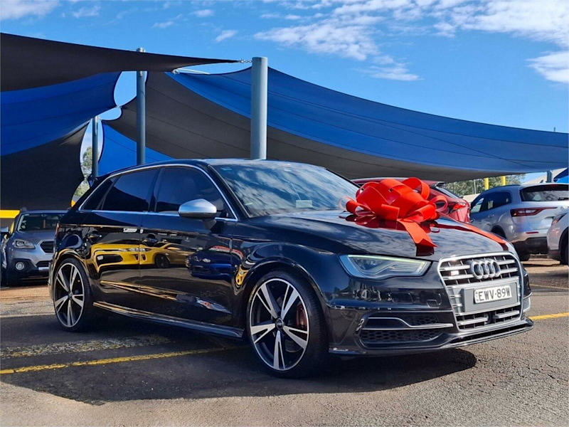 2016 Audi S3 8V MY16 Sportback S Tronic Quattro Black 6 Speed Sports Automatic Dual Clutch Hatchback62939538178562110