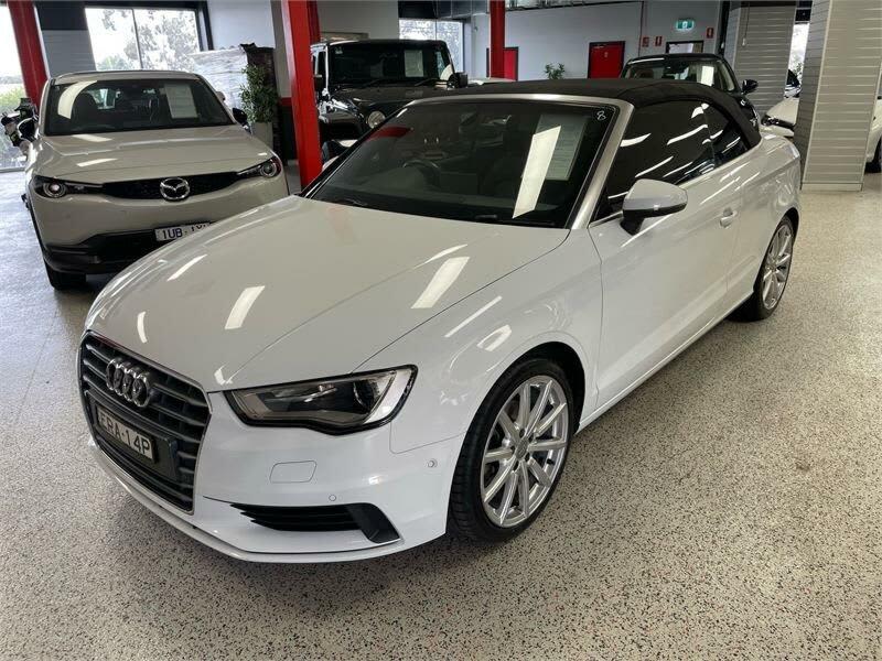 2014 Audi A3 8V 1.4 TFSI Attraction CoD White 7 Speed Auto Direct Shift Cabriolet62934704930818113