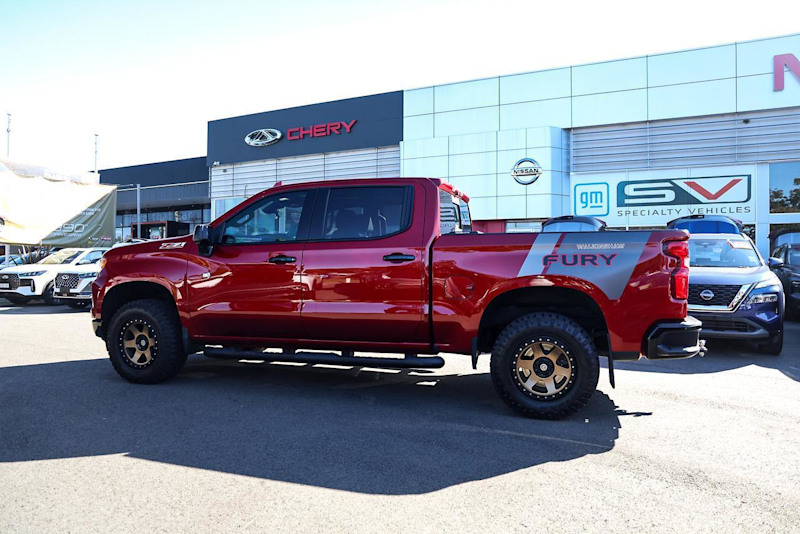2024 Chevrolet Silverado T1 MY24 1500 LTZ Premium Pickup Crew Cab W/Tech Pack Radiant Red 10 Speed62934707320193112