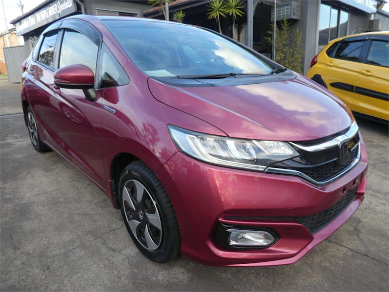 2018 Honda Fit GP5 (Hybrid) Pink 5 Speed Automatic Hatchback62934698003457114