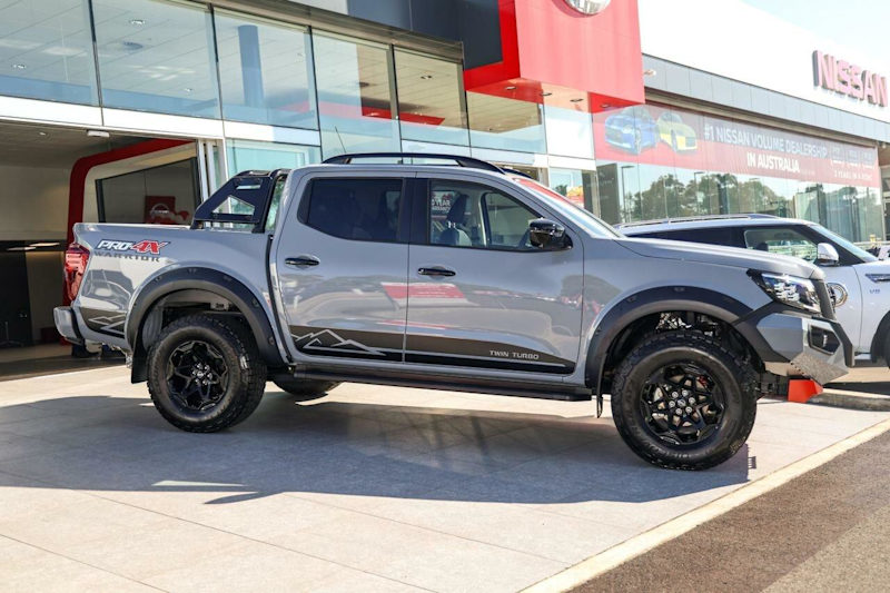 2024 Nissan Navara D23 MY24 Pro-4X Warrior Stealth Grey 7 Speed Sports Automatic Utility63437623739523112