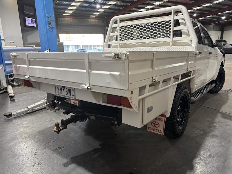2018 Toyota Hilux GUN126R MY17 SR (4x4) White 6 Speed Automatic Dual Cab Chassis62938584110978114