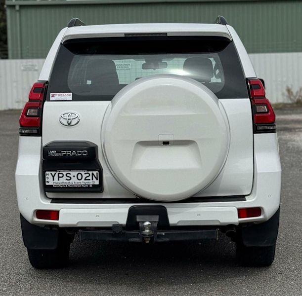 2019 Toyota Landcruiser Prado GDJ150R GXL Glacier White 6 Speed Automatic SUV62935685989122114