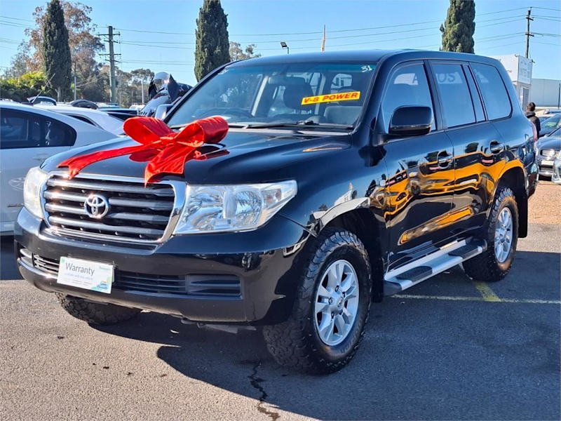 2008 Toyota Landcruiser UZJ200R GXL Black 5 Speed Sports Automatic Wagon62882772852611112