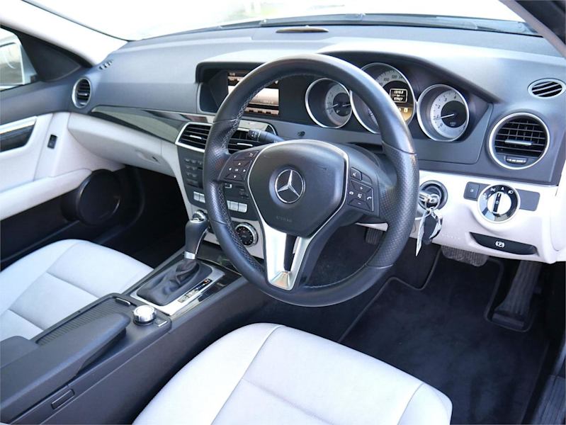 2012 Mercedes-Benz C250 W204 MY12 Avantgarde BE Iridium Silver 7 Speed Automatic G-Tronic Sedan62933708291585113