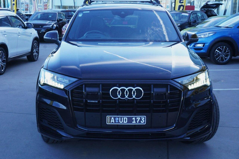 2021 Audi Q7 4M MY21 50 TDI Tiptronic Quattro S Line Black 8 Speed Sports Automatic Wagon62937623806594111