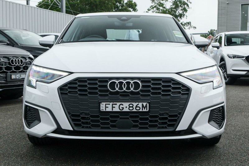 2024 Audi A3 8Y GY MY24 35 TFSI S Tronic White 7 Speed Sports Automatic Dual Clutch Sedan62937626109314113