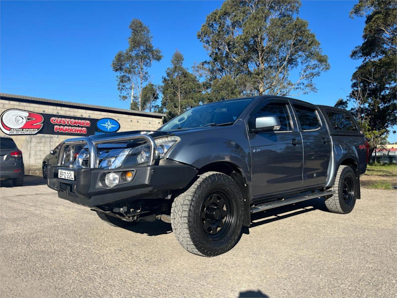 2012 Isuzu D-MAX MY12 LS-M Crew Cab Grey 5 Speed Manual Utility62934698390915111