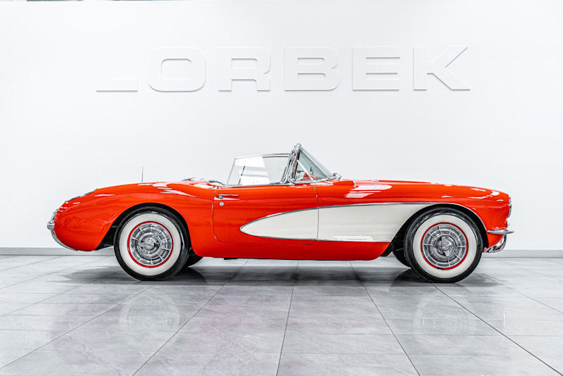 1957 Chevrolet Corvette C1 Red 3 Speed Manual62934707192321111