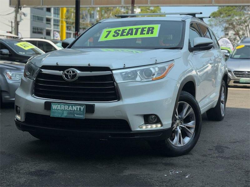 2015 Toyota Kluger GSU55R GXL (4x4) White 6 Speed Automatic Wagon62882727193090113