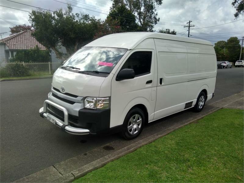 2015 Toyota HiAce KDH221R High Roof Super LWB White 5 Speed Manual Van62936663134210113