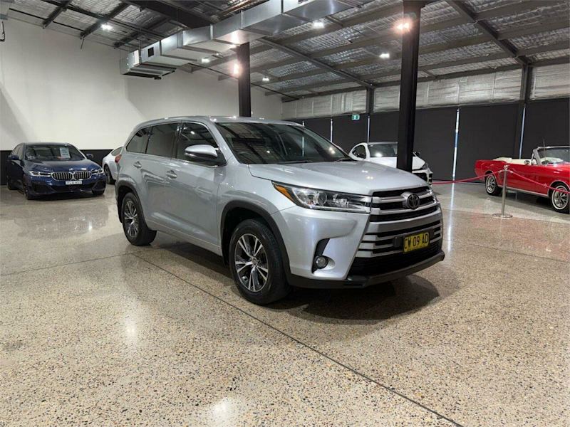 2019 Toyota Kluger GSU50R GX (4x2) Silver, Chrome 8 Speed Automatic Wagon62882767018755110