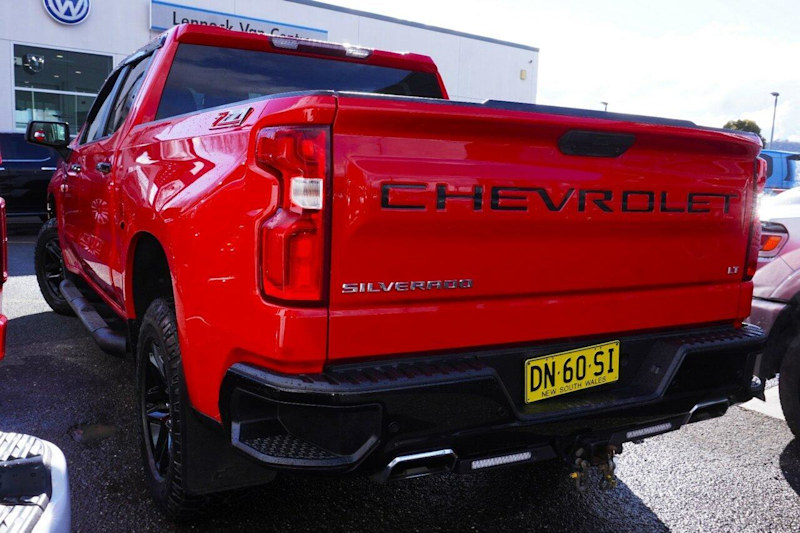 2022 Chevrolet Silverado T1 MY21.5 1500 LT Trail Boss Pickup Crew Cab Red 10 Speed Automatic Utility62936661851266113