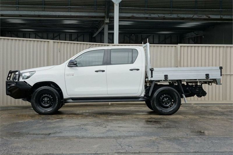 2019 Toyota Hilux GUN126R MY19 SR (4x4) White 6 Speed Automatic Double Cab Chassis62935683785347114