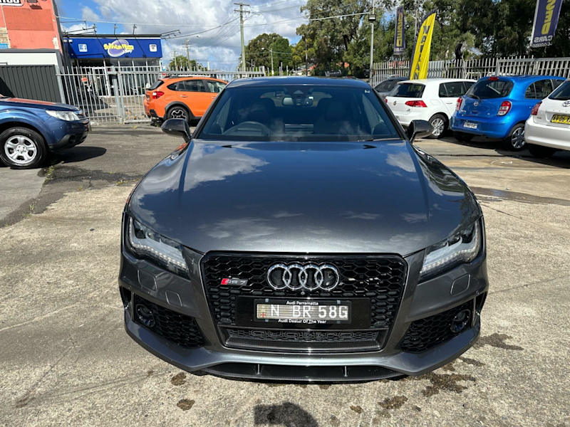 2014 Audi RS 7 4.0 TFSI quattro 4G Grey Automatic Hatchback62933708627330112
