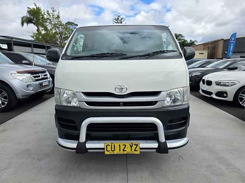 2010 Toyota HiAce TRH201R MY10 LWB White 4 Speed Automatic Van62934704988419111