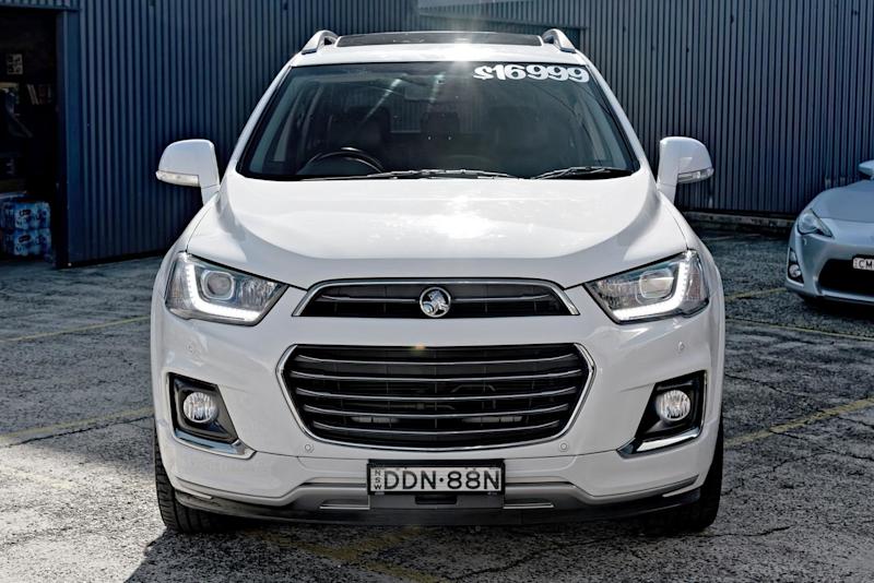 2016 Holden Captiva CG MY16 LTZ AWD White 6 Speed Sports Automatic Wagon63437622939778114