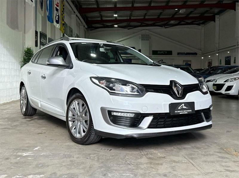 2014 Renault Megane K95 MY14 GT-Line White 6 Speed Automatic Wagon62934700228738110