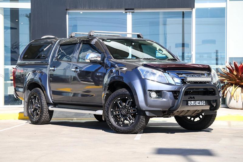 2016 Isuzu D-MAX MY15.5 LS-U Crew Cab Grey 5 Speed Sports Automatic Utility62882767282050110