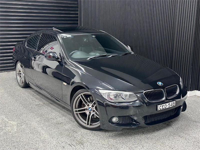 2011 BMW 3 Series E92 MY11 320d Steptronic Black 6 Speed Sports Automatic Coupe62939538765571112
