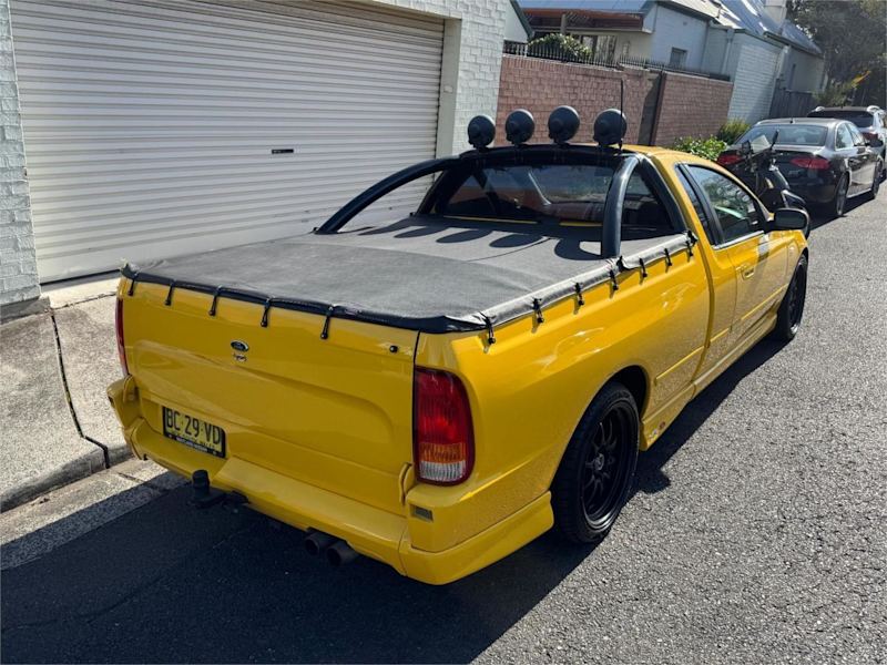 2004 Ford Falcon BA MkII XR8 Yellow 6 Speed Manual Utility62935692299266111