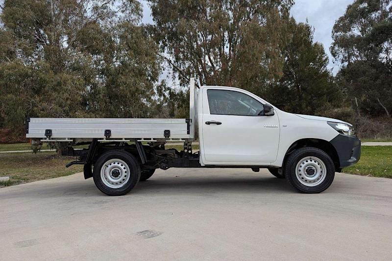 2021 Toyota Hilux GUN135R Workmate 4x2 Hi-Rider Glacier White 6 Speed Manual Cab Chassis62935679678337113