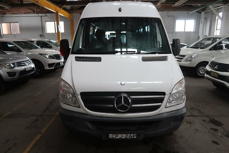 2013 Mercedes-Benz Sprinter NCV3 MY13 316CDI High Roof LWB 7G-Tronic White 7 Speed Sports Automatic62933713734274112