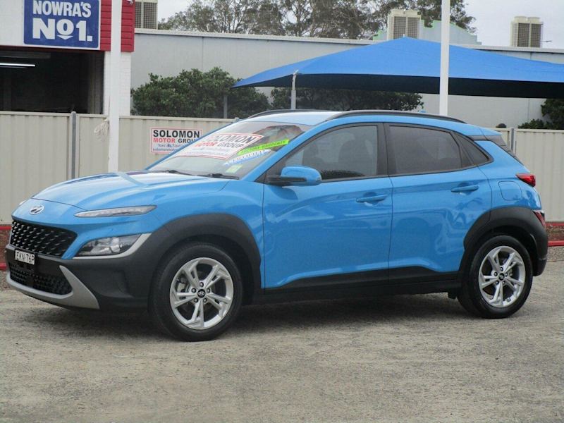 2021 Hyundai Kona OS.V4 MY22 Active (FWD) Dive In Jeju Blue Continuous Variable Wagon62934699940993112