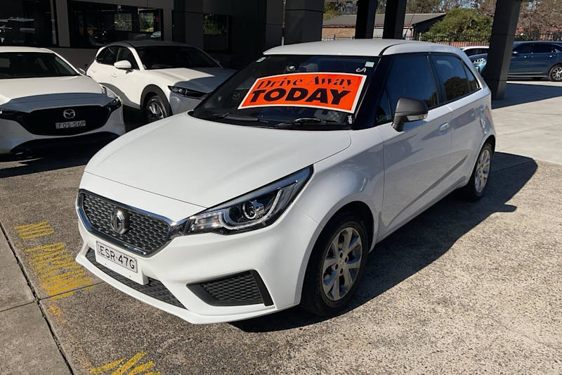 2021 MG MG3 SZP1 MY21 Core White 4 Speed Automatic Hatchback62882764366209112
