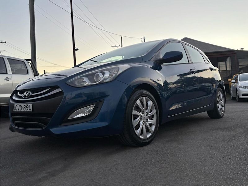2013 Hyundai i30 GD Active Blue 6 Speed Automatic Hatchback62933714506115112