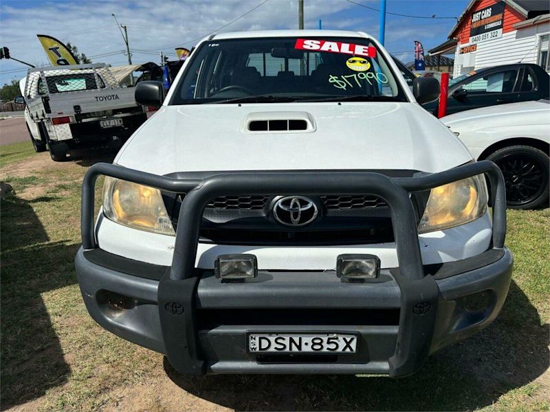 2011 Toyota Hilux KUN16R MY11 Upgrade SR White 5 Speed Manual Dual Cab Pick-up62935680889219113