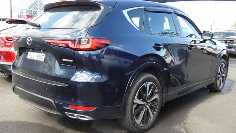 2023 Mazda CX-60 C60A G40E Azami Hybrid Blue 8 Speed Automatic Wagon62934695744131113