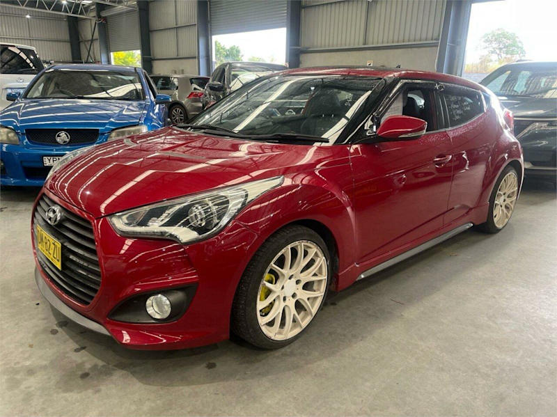 2014 Hyundai Veloster FS3 SR Coupe Turbo Burgundy 6 Speed Manual Hatchback62882767743619112