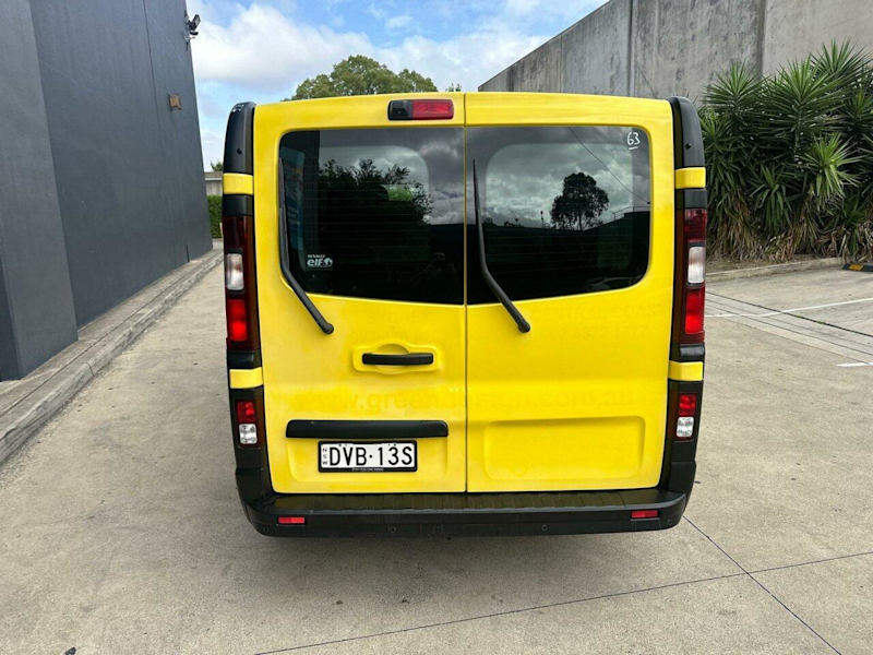 2018 Renault Trafic X82 103KW Low Roof SWB Yellow 6 Speed Manual Van62933708142082113