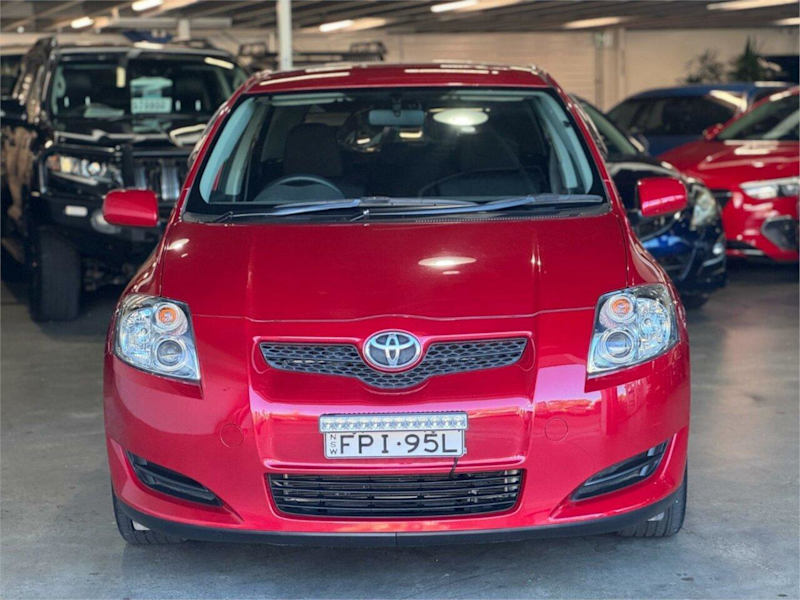 2008 Toyota Corolla ZRE152R Ascent Red 4 Speed Automatic Hatchback62885349356161111