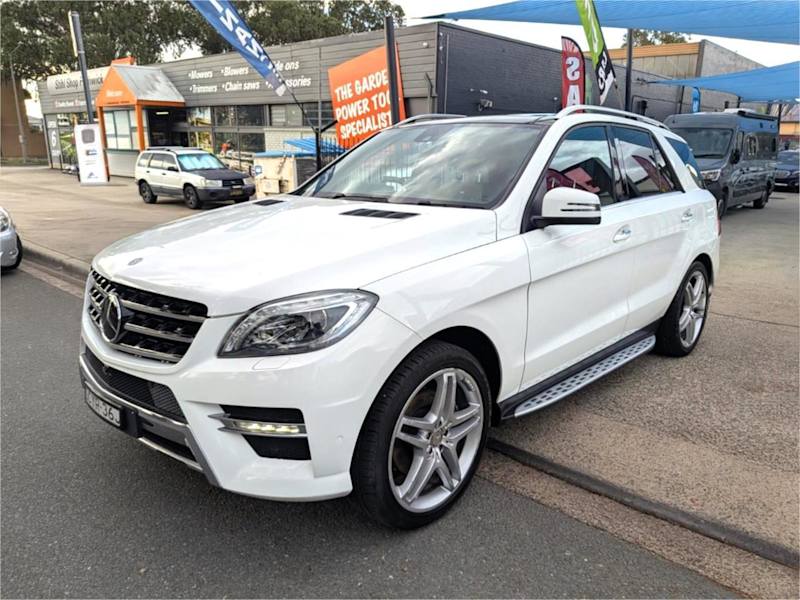 2015 Mercedes-Benz ML350 CDI BlueTEC 166 MY14 4x4 White 7 Speed Automatic Wagon62935680797059112