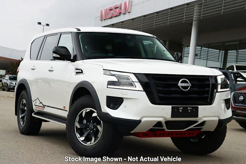 2025 Nissan Patrol Y62 MY25 Warrior Moonstone White 7 Speed Sports Automatic Wagon62933706427907110