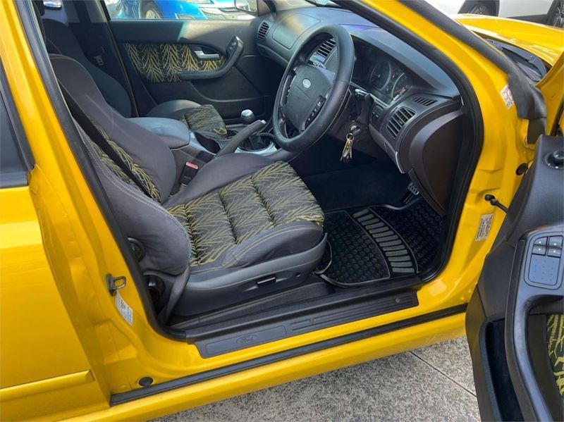 2004 Ford Falcon BA MkII XR8 Yellow 6 Speed Manual Utility62935692299266114