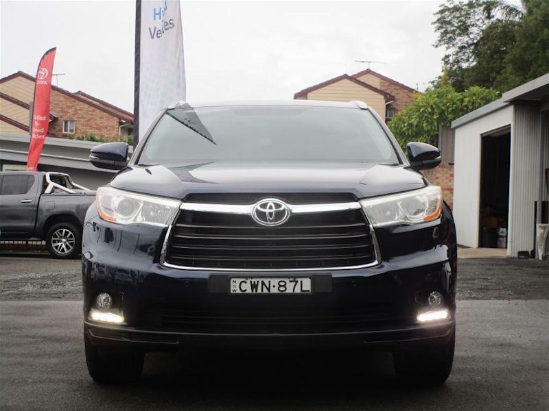 2014 Toyota Kluger GSU55R GXL (4x4) Dynamic Blue 6 Speed Automatic Wagon62938583910403112