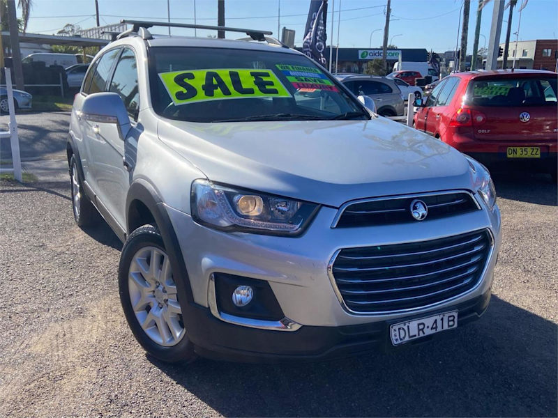 2016 Holden Captiva CG MY16 Active 7 Seater Silver, Chrome 6 Speed Automatic Wagon62935691014274111