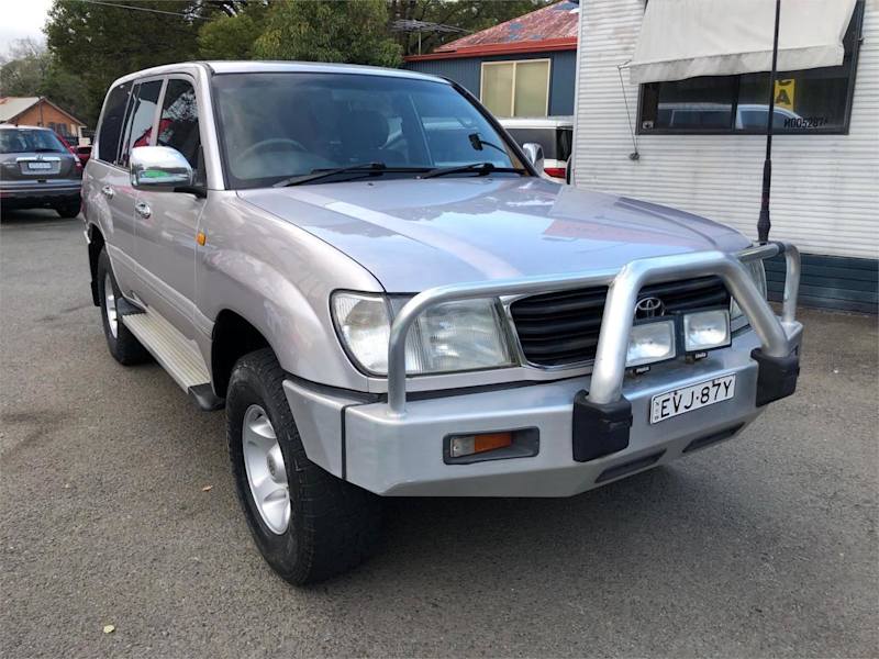 1998 Toyota Landcruiser FZJ105R GXL White 4 Speed Automatic Wagon629327122970911123