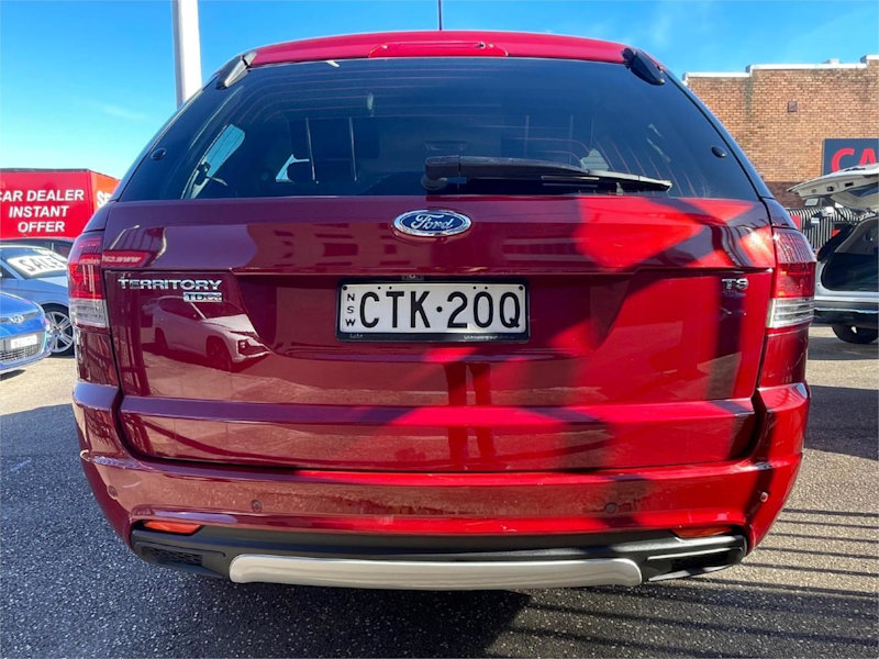 2014 Ford Territory SZ TS (RWD) Red 6 Speed Automatic Wagon62935692225665114